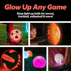 GlowCity Glow-in-the-dark basketball ideal for gifts and training