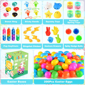 Gloween 2.4-inch filled eggs ideal for classroom prize distributions.