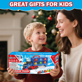 Gloween Train Set Truck gift ready set for birthdays and holidays.