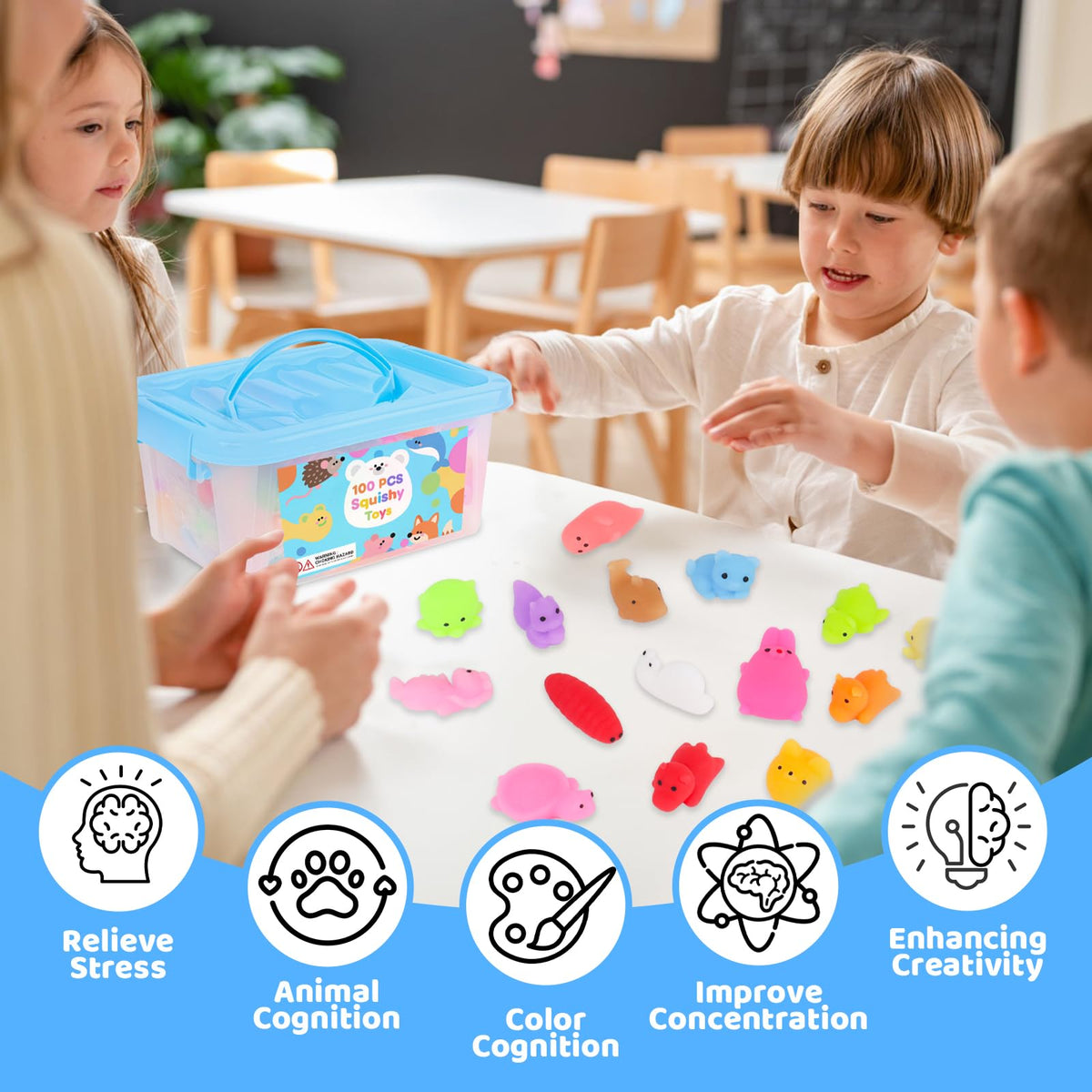 Gluaintdux classroom prizes encourage focus with tactile sensory toys