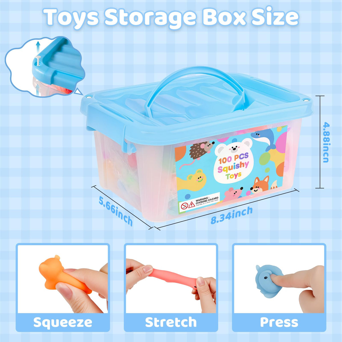Gluaintdux colorful animal squishies spark creativity and sensory play for kids