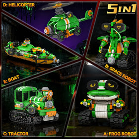 GLUISEUR STEM robot-model with versatile features for learning coding.