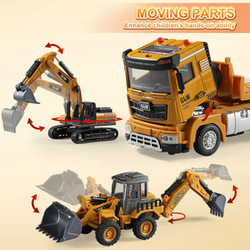 GLW forklift image highlighting precise-scale toy for constructive role-play