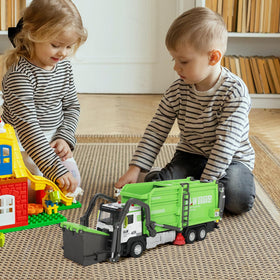 GLW interactive trash cards enhance sorting activities during pretend collection.