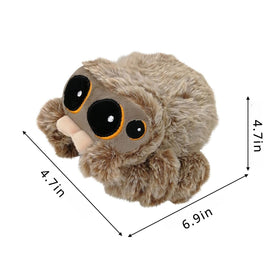 Glyrnur Spider Plush close-up shows soft fabric and plush texture.