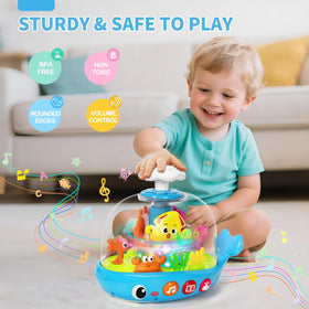 GMAOPHY abs-material-safe-edges ensures smooth feel and secure grip for tiny hands.