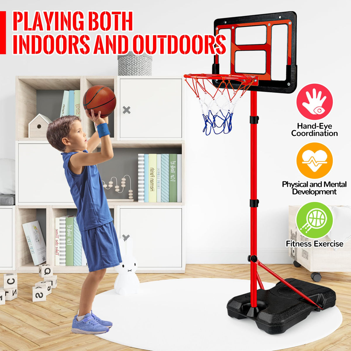 GMAOPHY stable base and triangle support for reliable play on any surface.