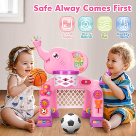 GMAOPHY basketball and soccer modes for versatile active play.