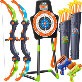 GMAOPHY LED archery set supports family-friendly fun.