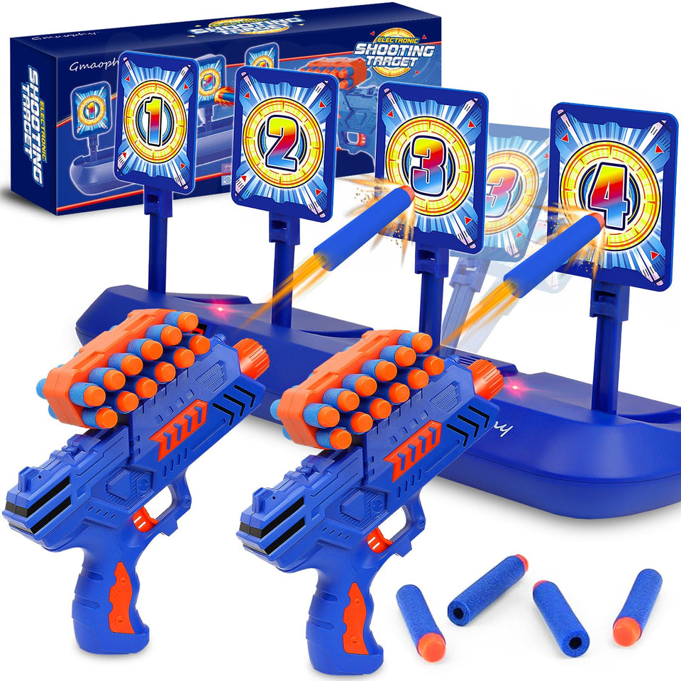GMAOPHY digital shooting targets front view with colorful targets boosts focus