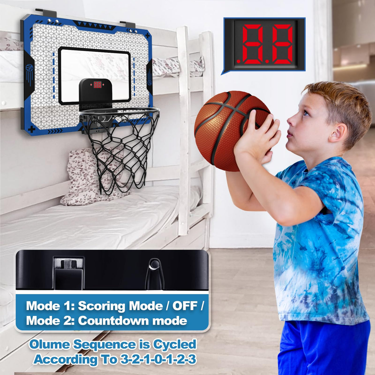 GMAOPHY foldable door-mount design saves space.