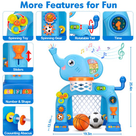 GMAOPHY elephant themed interactive design captures toddler imagination
