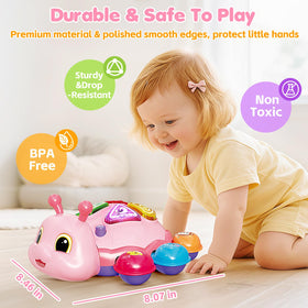 GMAOPHY 360° crawling action promotes full-body movement