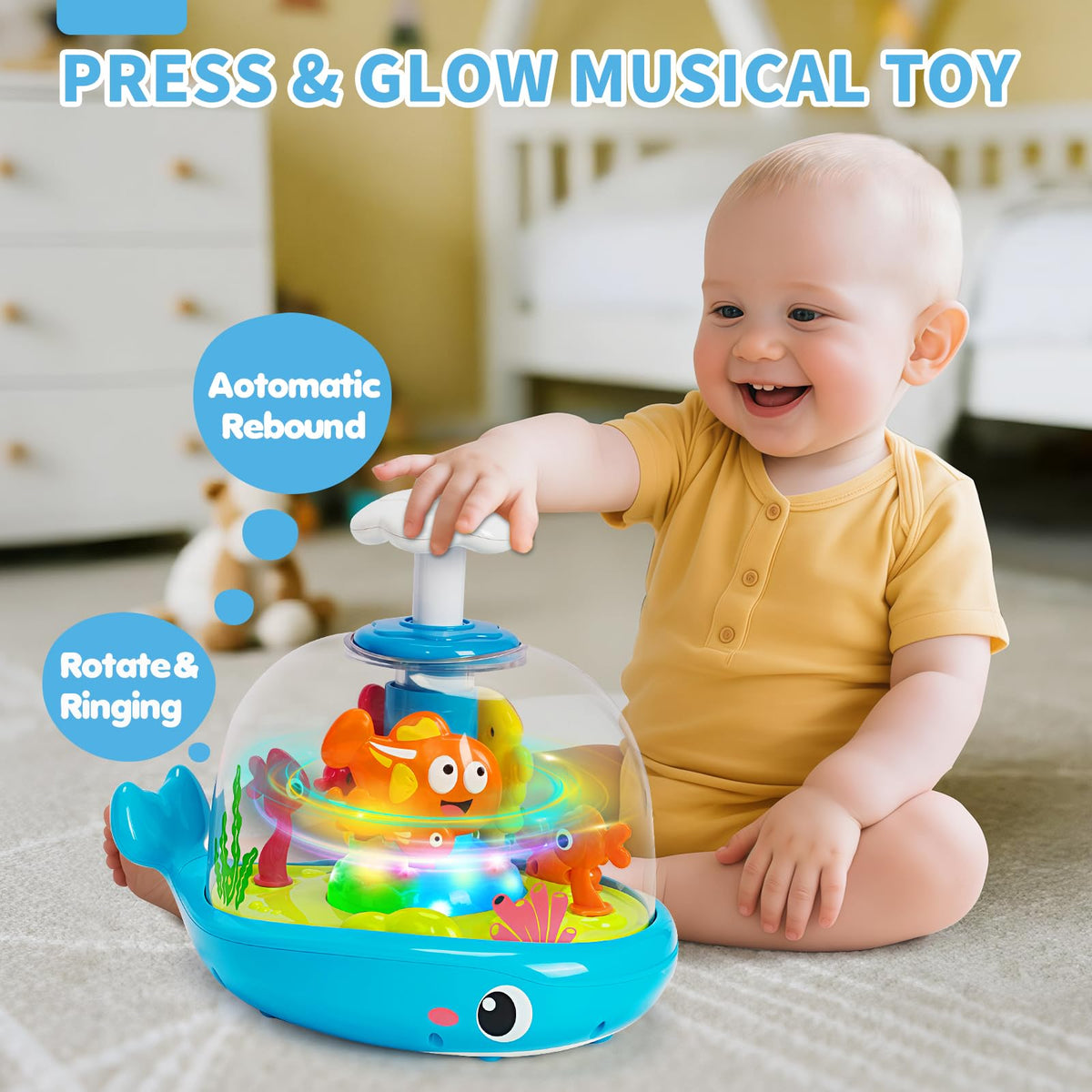 GMAOPHY led-lighting-ocean-world delivers vibrant visuals for attentive play.