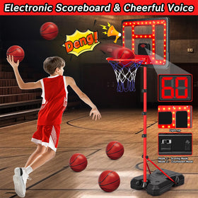 GMAOPHY hoop with LED scoreboard boosts playtime excitement