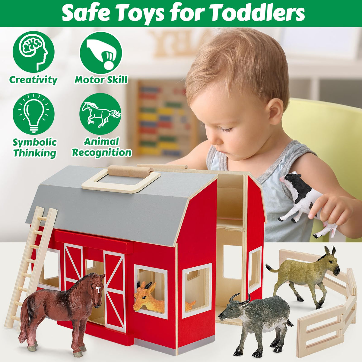 GMAOPHY portable handle—carry-friendly design for indoor and outdoor fun