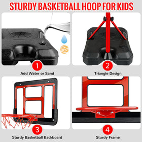 GMAOPHY included pump, net, and hardware for quick assembly.