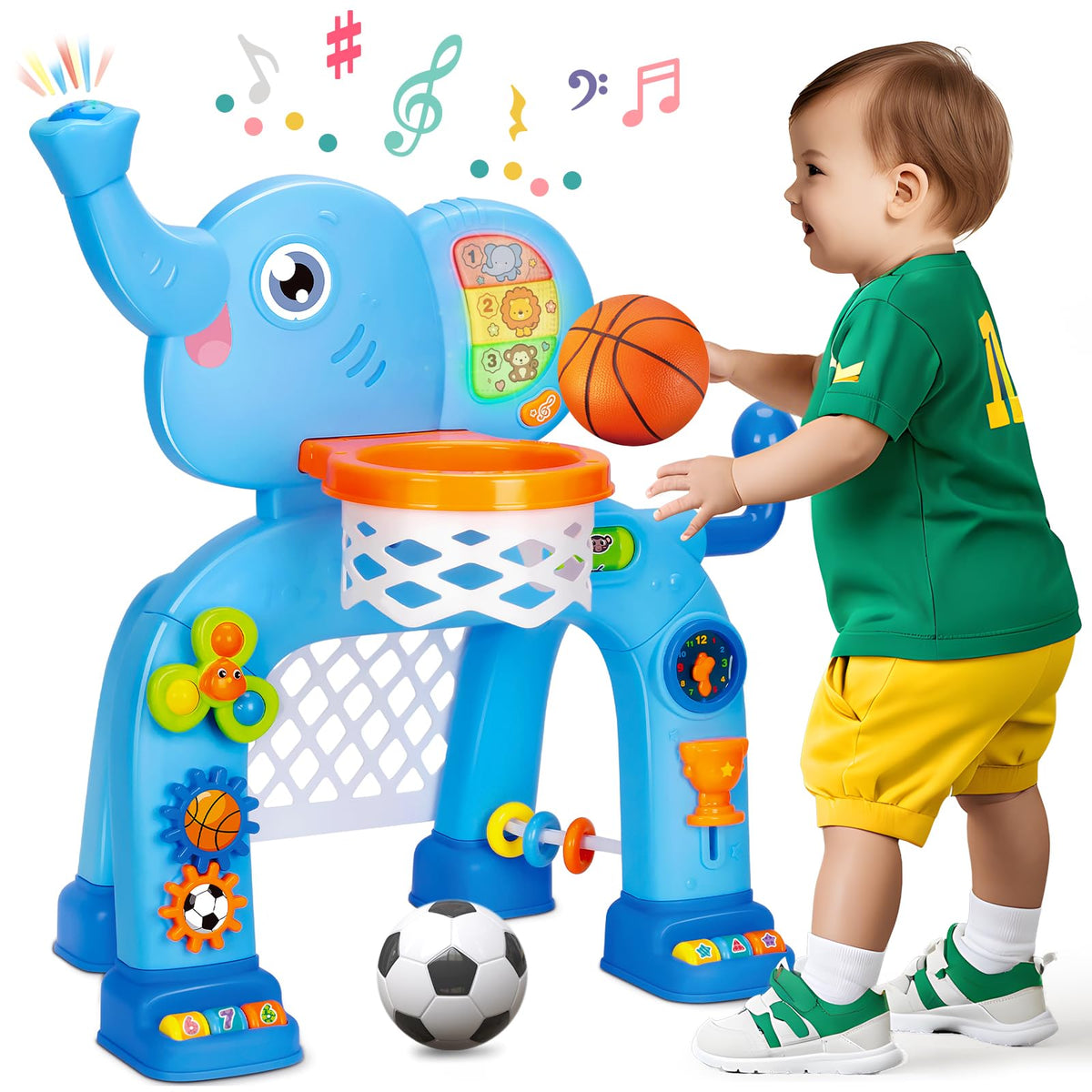 GMAOPHY safe ABS plastic with sturdy elephant legs ensures stability
