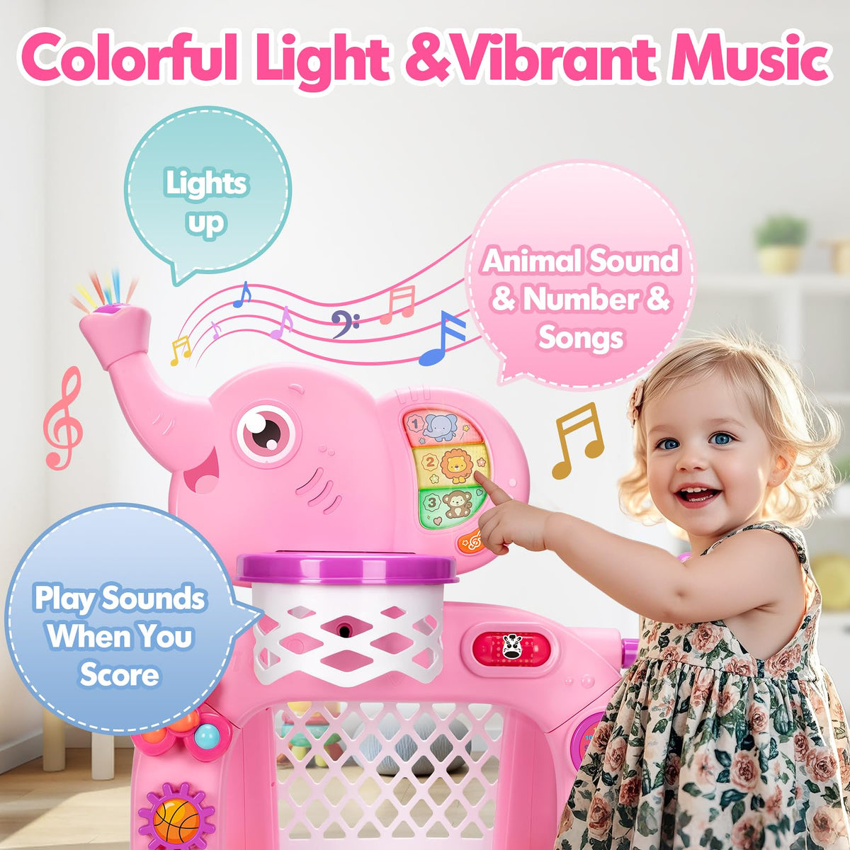 GMAOPHY music and lights accompany each successful goal moment.