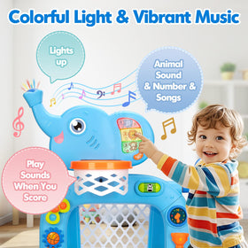 GMAOPHY shape buttons teach shapes and numbers through play