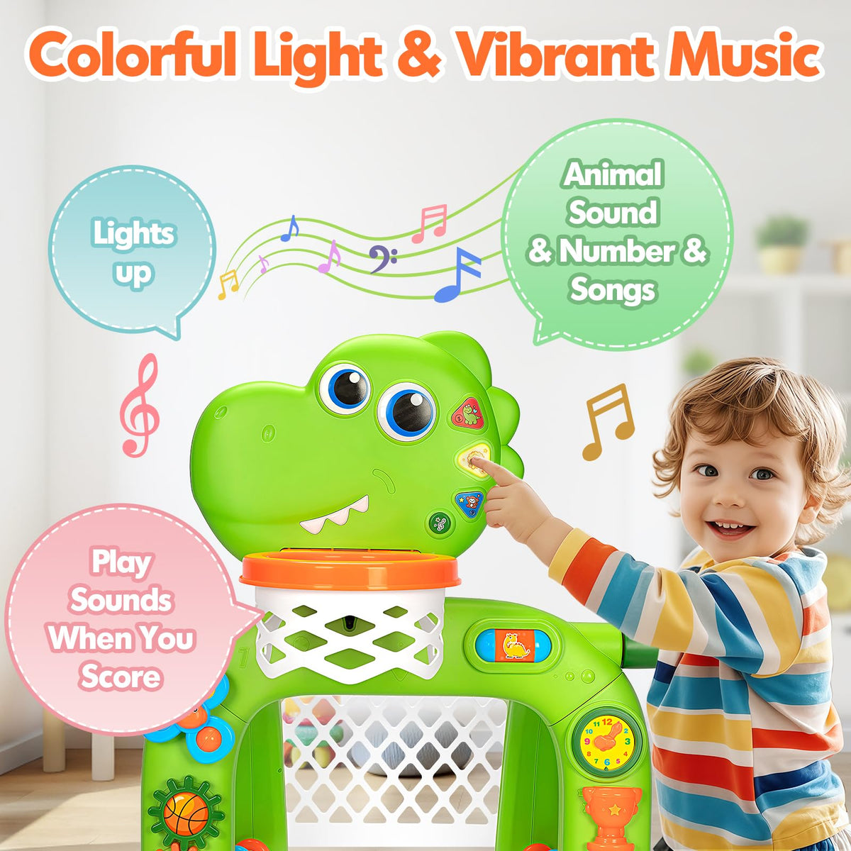 GMAOPHY spinning gears and shapes promoting fine motor skills through pressing and turning.