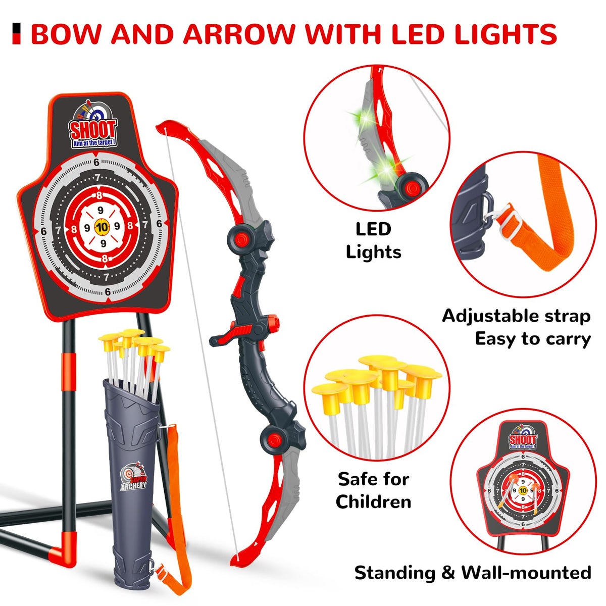 GMAOPHY target board creates a clear focus point for target practice.