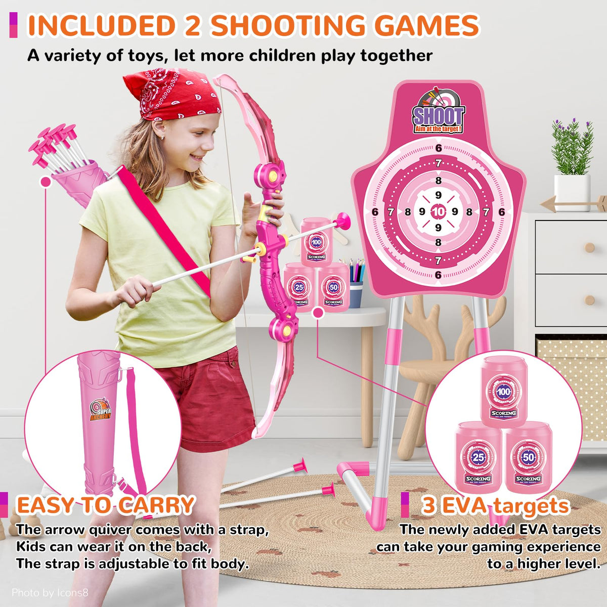 GMAOPHY three can target set for practice