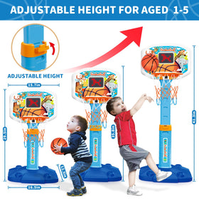 GMAOPHY toddler hoop with 3 balls encouraging active play
