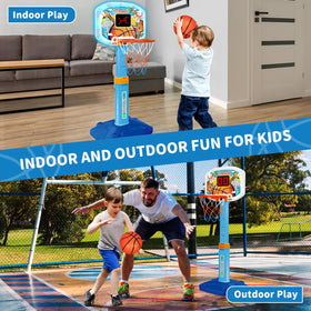 GMAOPHY hoop lights and sounds enhance kid-friendly play moments
