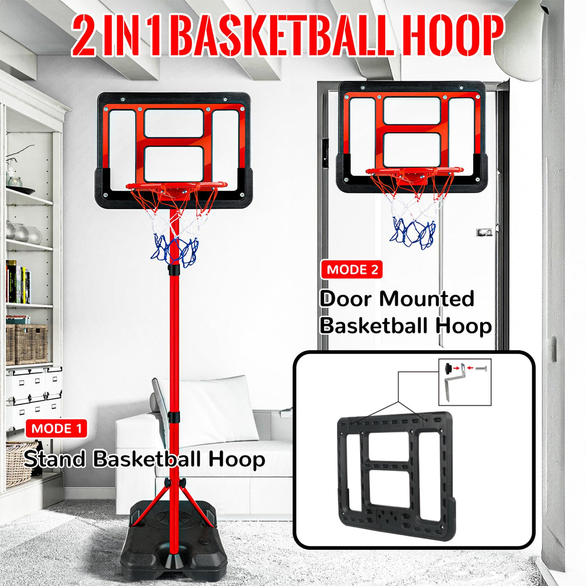 GMAOPHY wall or door mount option for flexible placement.