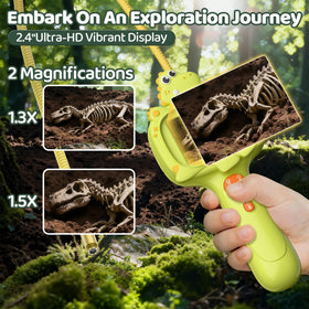 GMYGBY dual‑mode land and water endoscope in use during exploration