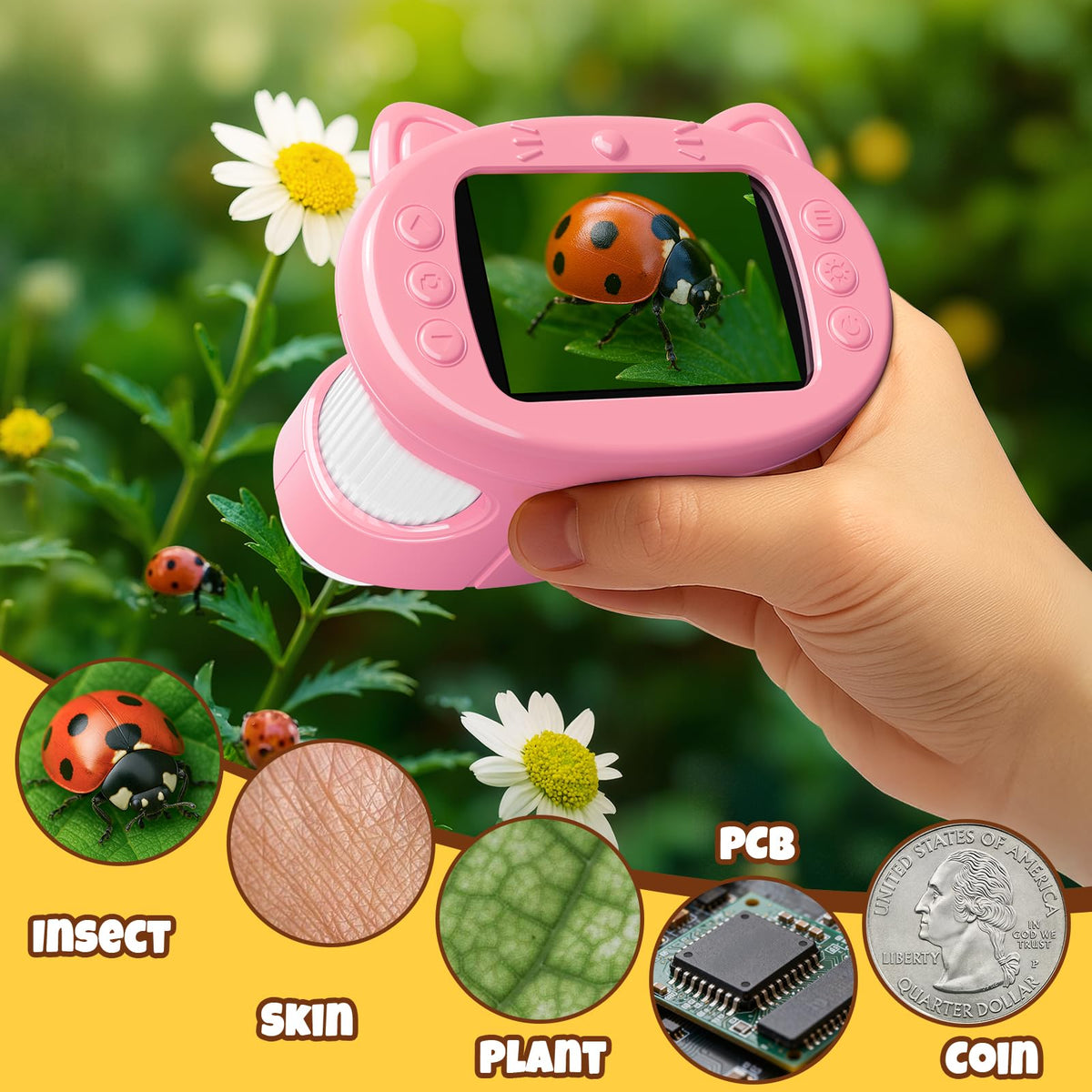 GMYGBY carry-lanyard supports on-the-go learning and exploration.