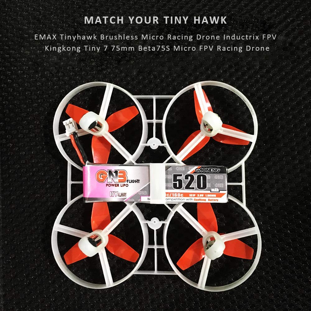 GNB compatible with Tiny Whoop and similar micro racers.