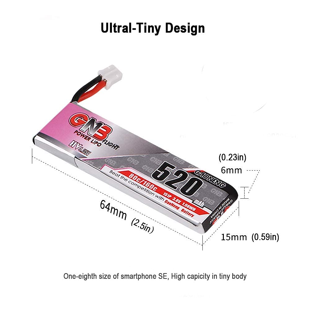 GNB weight 13.42 g per cell for balance considerations.