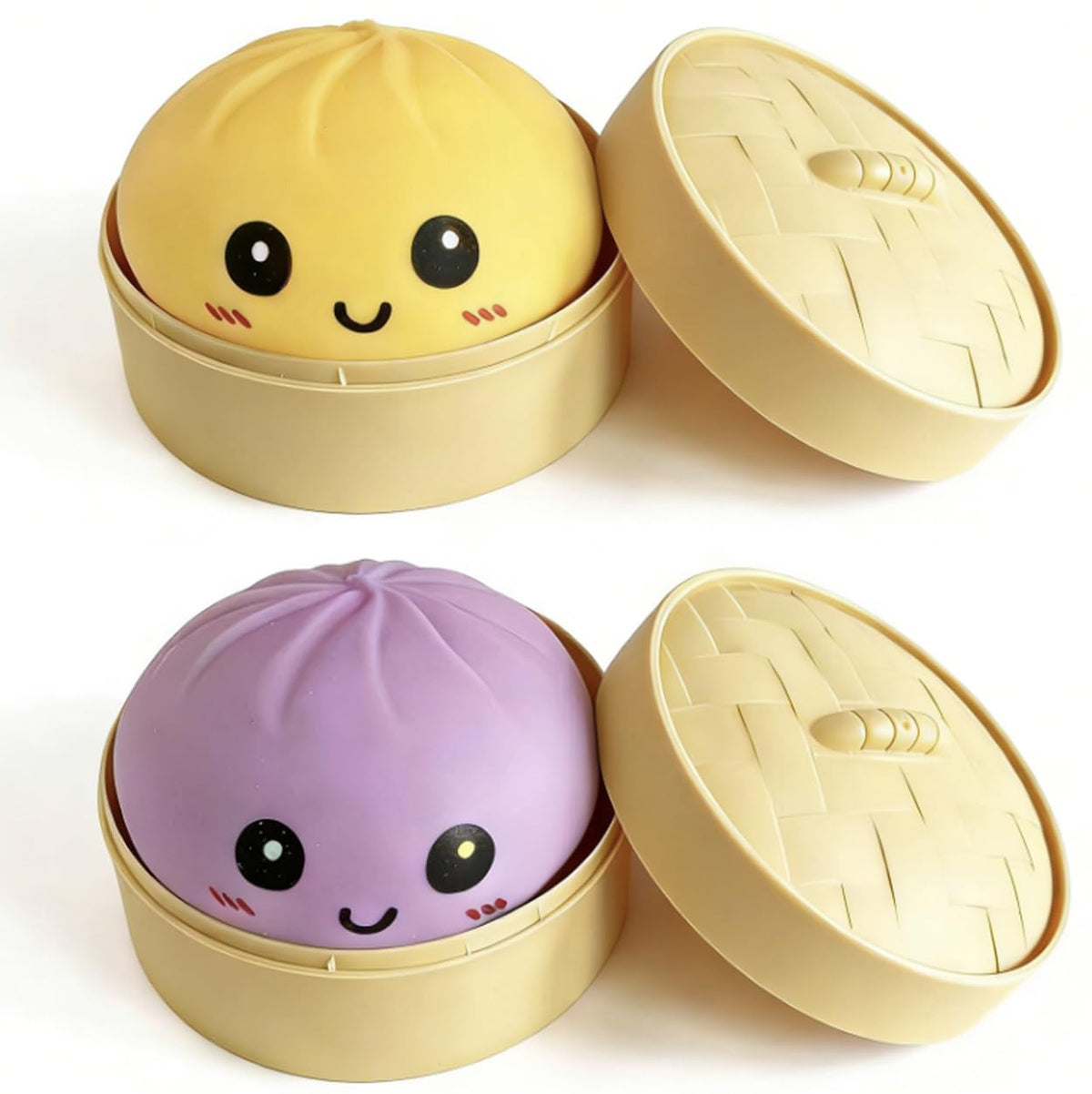 GNDA dumpling squishies mystery box packaging close-up for stress relief and curiosity