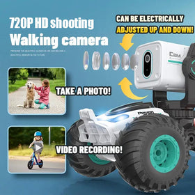 GNIMNAYRC RC car tilt-adjust camera for scouting under furniture