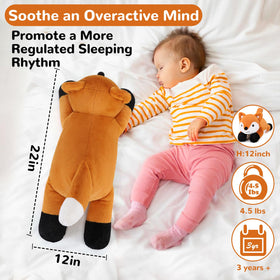 Gnomantic fox cuddle companion ideal for bedtime routines.