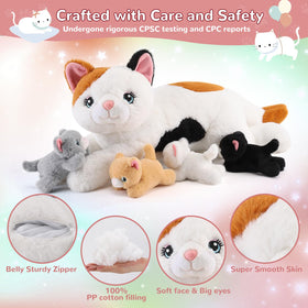 Soft premium materials ensure gentle hugs and durable cuddles