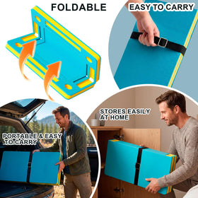 Multi-purpose floating tray for cards, dominoes, and snacks.