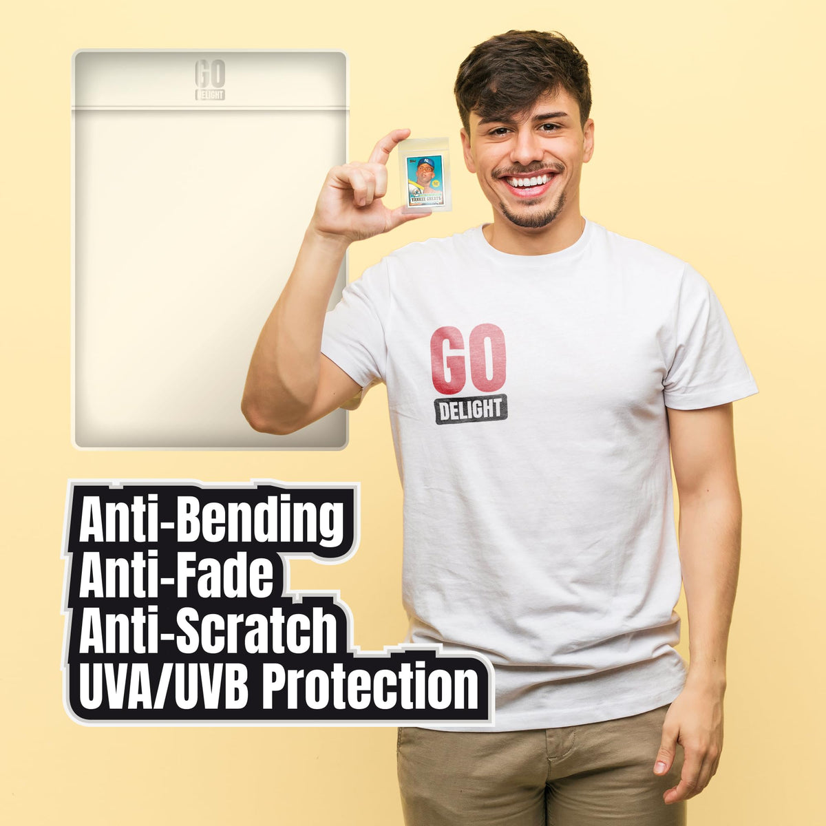GO DELIGHT outer sleeve protection for card sleeves