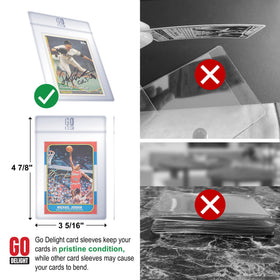 GO DELIGHT 200-card bundle is ideal for organized submissions and safe shipping.