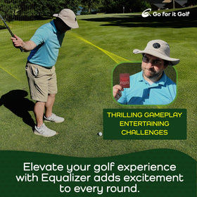 Go For It Golf Equalizer compact deck for easy carrying