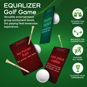 Go For It Golf Equalizer group hands enjoying a competitive round