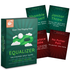 Go For It Golf Equalizer on-course play with players planning shots