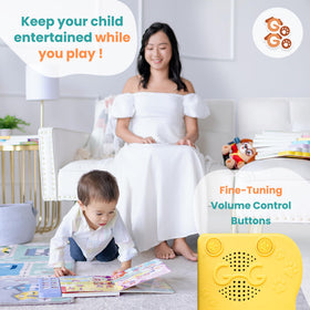 GO GO Creative Nursery Rhymes gift-ready packaging appeals to parents.