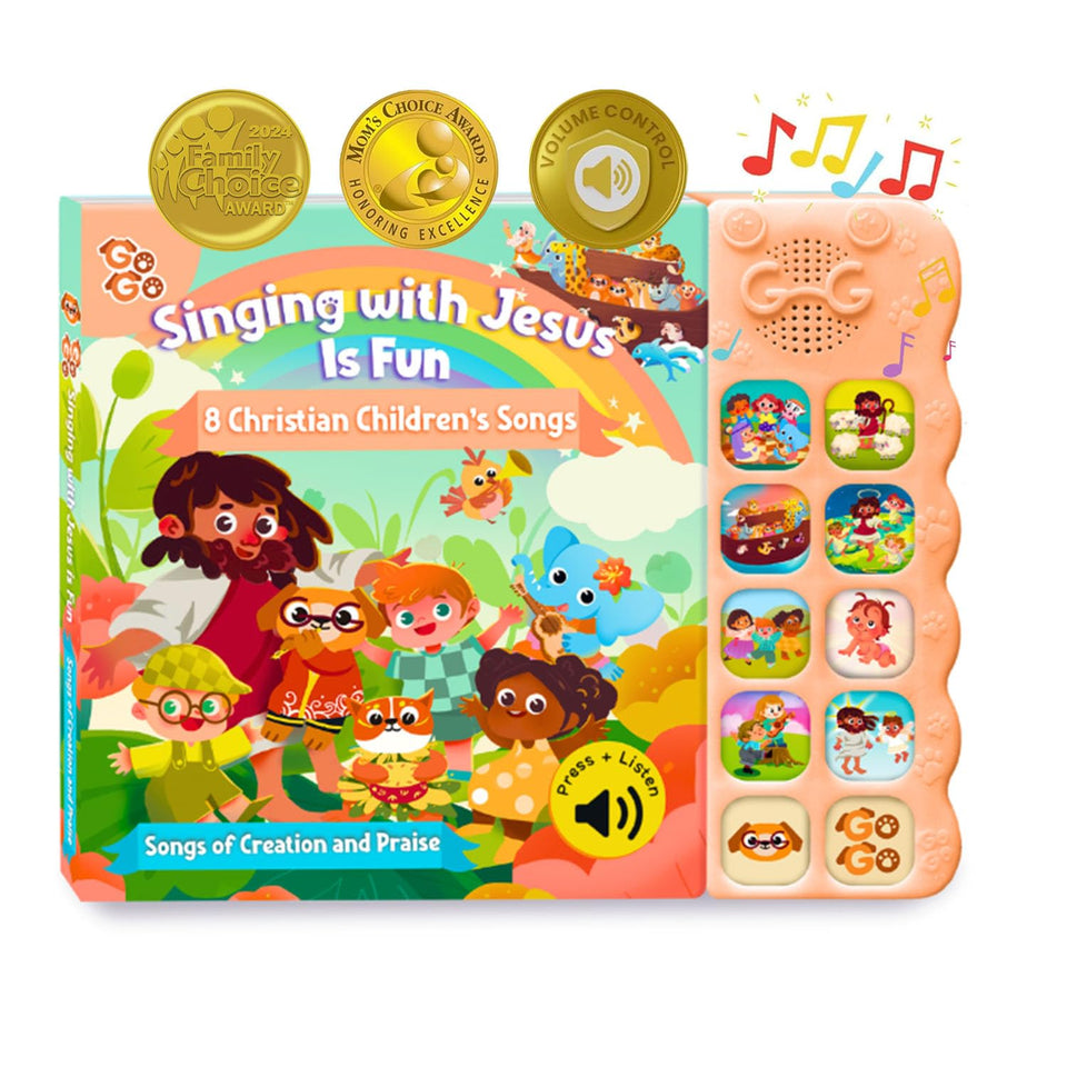 GO GO Songs of Creation and Praise cover for toddler Bible discovery