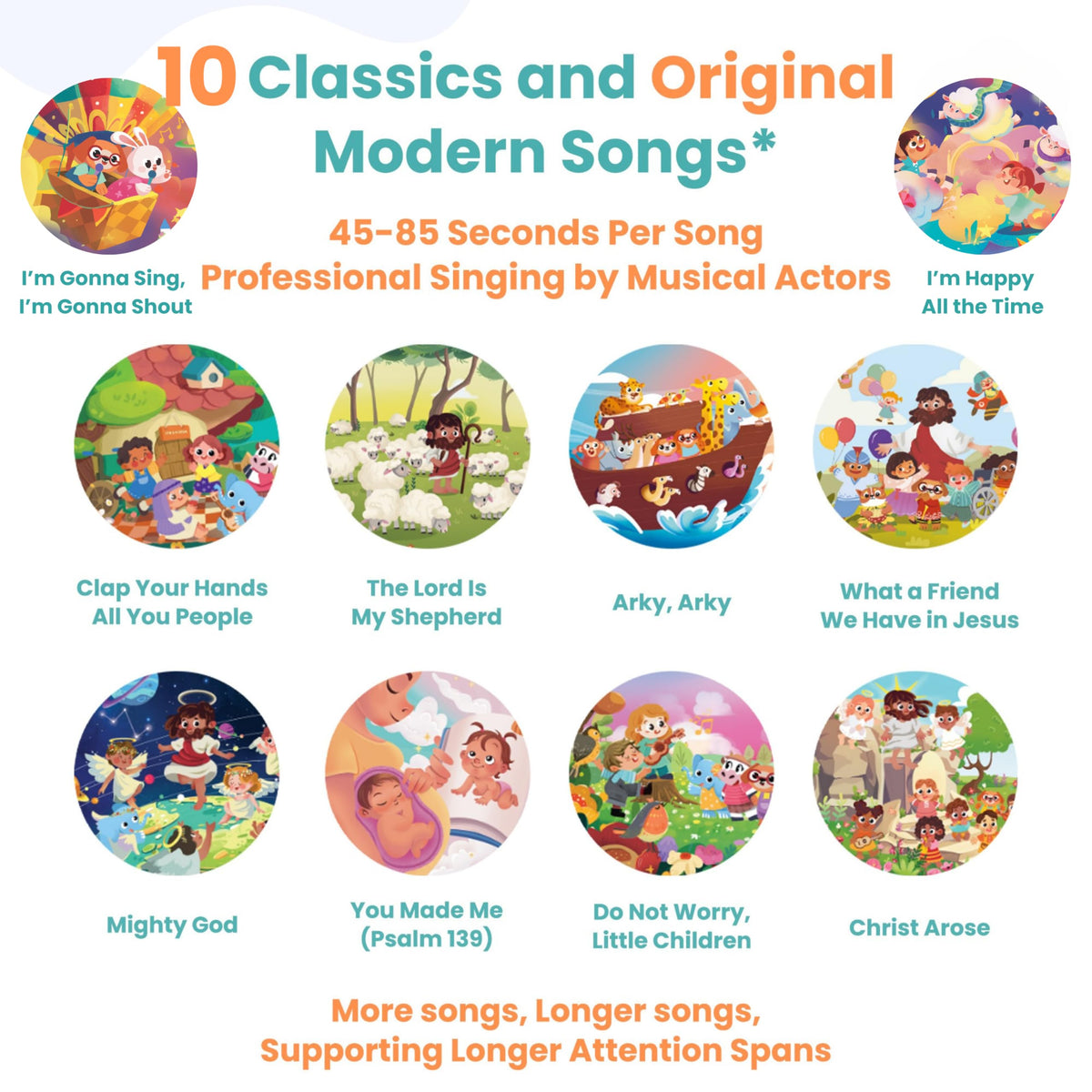 GO GO Songs volume control for safe listening