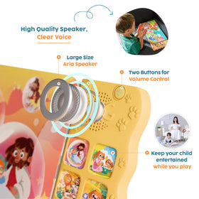 GO GO Bible Songs of Wisdom ten-button bar for simple sing-alongs.