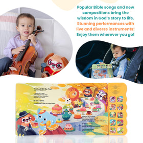 GO GO Bible Songs of Wisdom toddler-friendly family-time illustrations.
