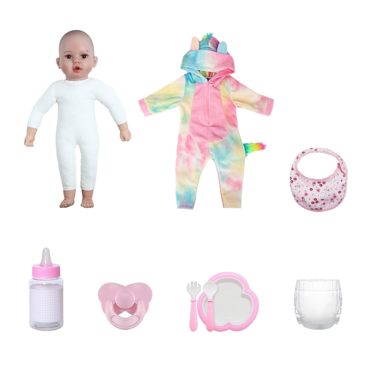 GOAROY lifelike baby doll birth certificate adds a giftable, collectible touch.